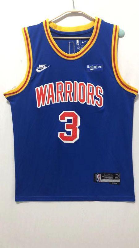 Men Golden State Warriors #3 Poole Blue Nike 2022 Game NBA Jersey->golden state warriors->NBA Jersey